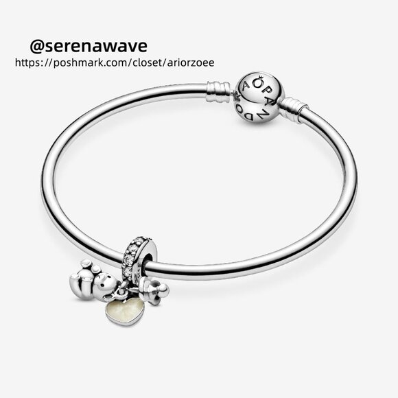 Pandora Baby Teddy Bear Dangle Charm - Picture 4 of 6